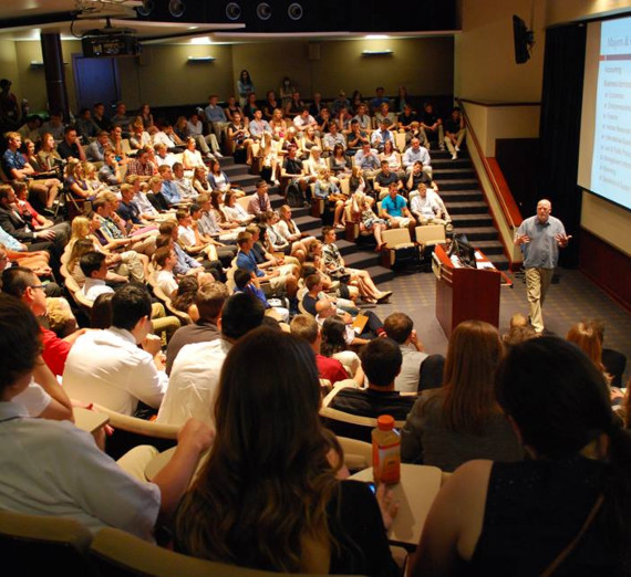 Megan Berlat in her office